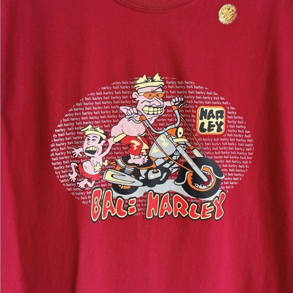NWOT VINTAGE Y2K KRISNA BALI Harley Muscle Tank Men's XL - Picture 1 of 4